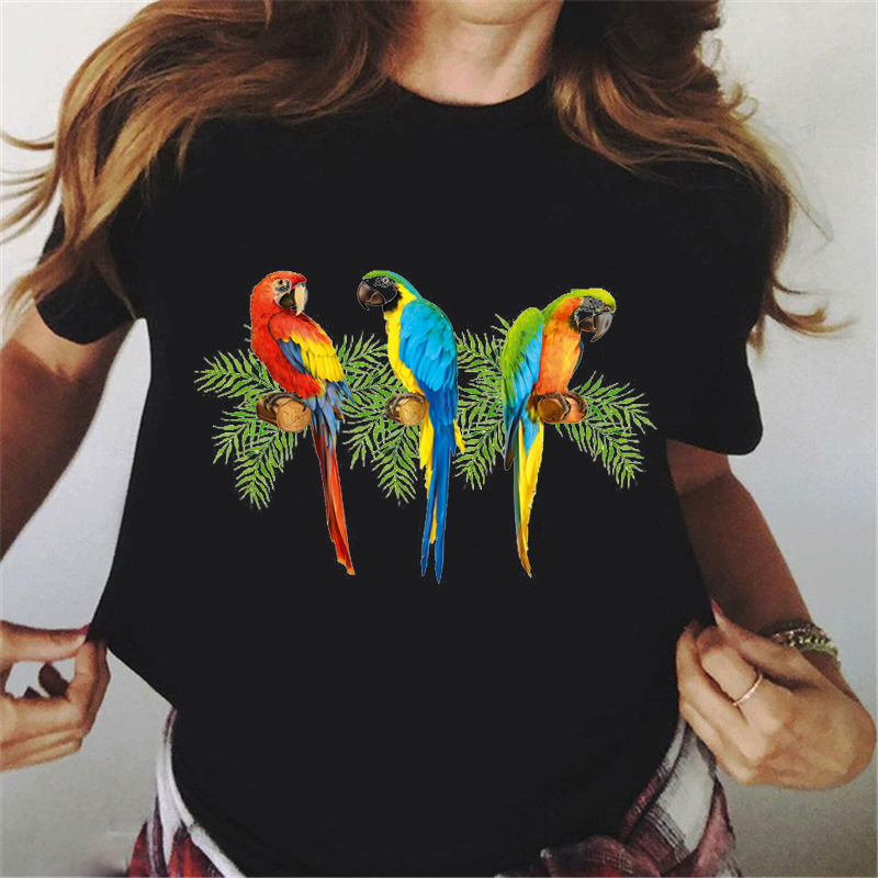 Colorful Parrot With Tropical  - Plant Parenthood ulasan dan harga